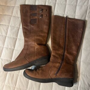 KEEN Footwear Brown Leather Riding Boots